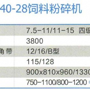 9FQ40-20A/40-28饲料粉碎机